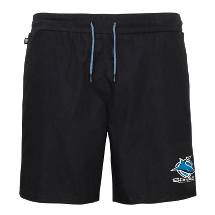 Cronulla-Sutherland Sharks NRL Team Crest Beach Shorts